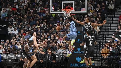 《TOP时刻》【原声】5日NBA十佳球 莫兰特空中转体360逆天大拉杆 文班亚马接保罗妙传空接炸筐