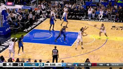 《NBA全场集锦》抢断反击一条龙！波普鬼手刀球疾驰暴扣一气呵成