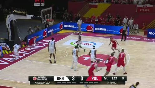 《FIBA》无球跑动到篮下 波尼特卡接球上篮潇洒飘逸
