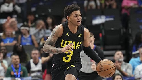 《达拉斯独行侠》爵士vs独行侠五佳球 乔治三分压哨马尔卡宁空接飞扣