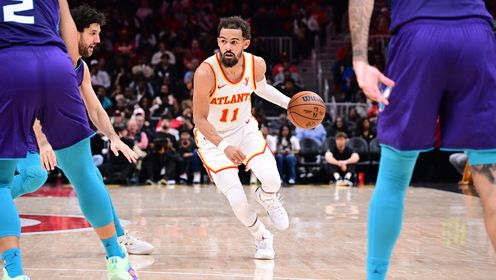 《NBA全场集锦》【球星】特雷-杨vs黄蜂集锦 全场狂砍38+8+10展示全能属性成功捍卫主场