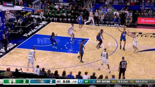 《NBA全场集锦》抓住失误推反击 小瓦格纳反击一条龙对抗上篮无所畏惧
