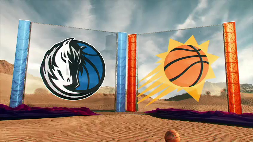 独行侠vs太阳 NBA常规赛：独行侠vs太阳第1节英文原声回放