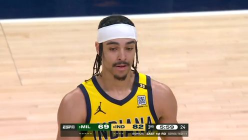 《NBA全场集锦》【回放】雄鹿vs步行者第3节英文原声回放