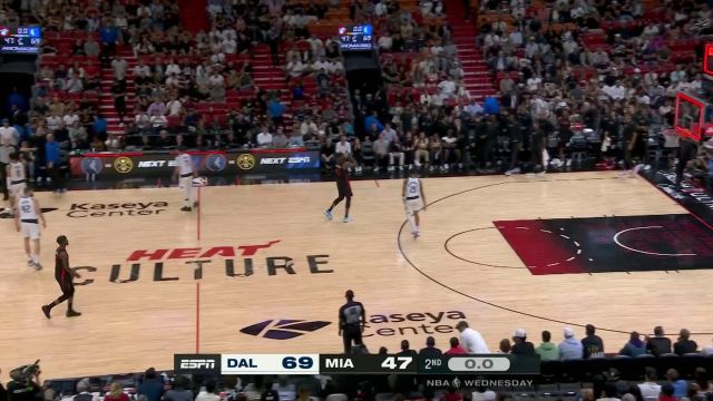 东契奇vs热火集锦 全场拿下29+9+9准三双率球队取胜