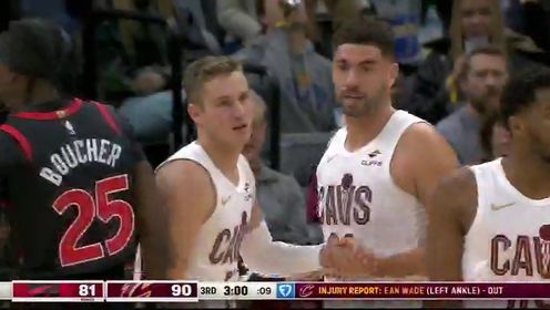 《NBA骑士》【回放】NBA常规赛：猛龙vs骑士第3节中文解说回放