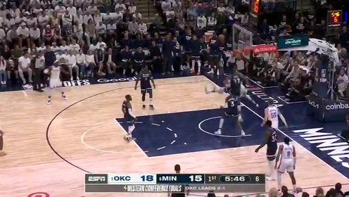 《NBA全场集锦》高！实在是高！戈贝尔手指尖拦截霍姆格伦突破暴扣