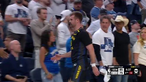 《NBA全场集锦》【回放】勇士vs森林狼西部半决赛G1第4节英文原声回放
