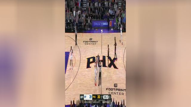 NBA常规赛：尼克斯vs太阳第1节英文原声回放