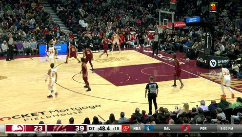 《NBA骑士》眼皮底下不容造次！艾伦铁壁铜墙巴掌大帽扇飞萨迪克贝