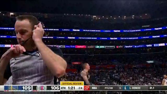 勇士vs快船第4节中文解说回放