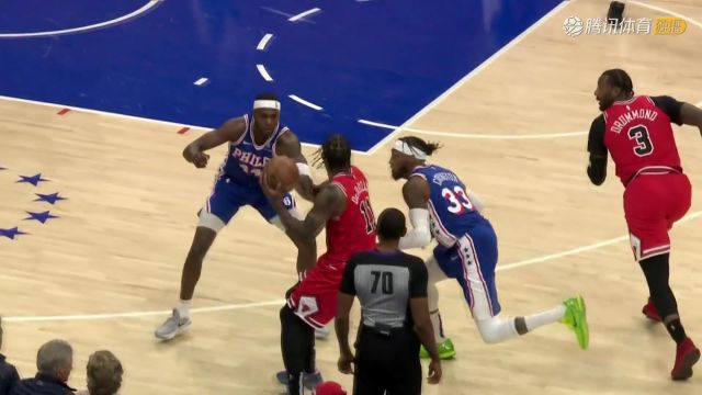 默契连线！德拉蒙德收到德罗赞妙传空切篮下单手劈扣