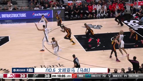 《TOP时刻》【原声】1日NBA十佳球 卡鲁索逆天绝平三分卡梅隆约翰逊隔扣马克威廉姆斯