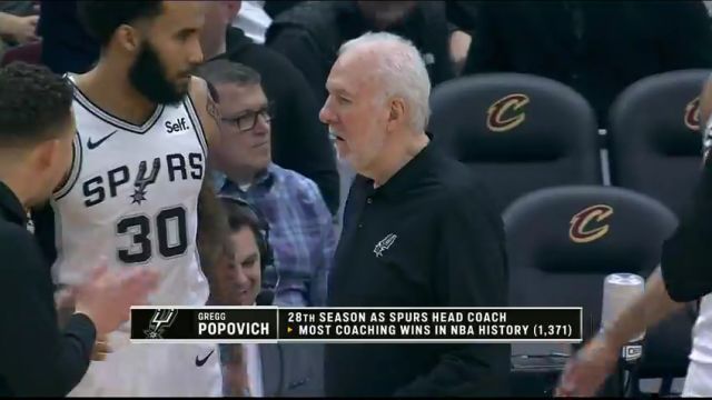 马刺vs骑士第1节中文解说回放