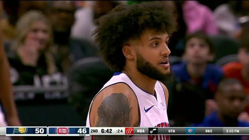 《NBA全场集锦》【回放】步行者vs活塞第2节中文解说回放