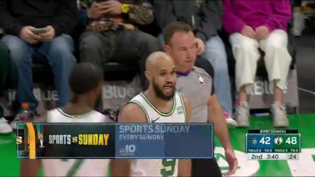 NBA常规赛：魔术vs凯尔特人第2节中文解说回放