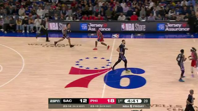 国王vs76人第1节英文原声回放