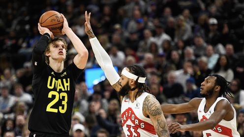 《NBA全场集锦》【球星】马尔卡宁vs猛龙集锦 全场22+9+2无解三分连珠炮摄
