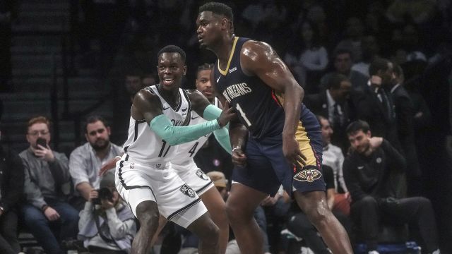 鹈鹕104-91篮网 锡安28分 鹈鹕六人上双轻取篮网
