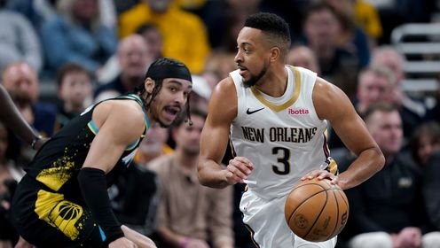 《NBA全场集锦》【球星】麦科勒姆vs步行者集锦 全场23+6+3无解三分连珠炮摄