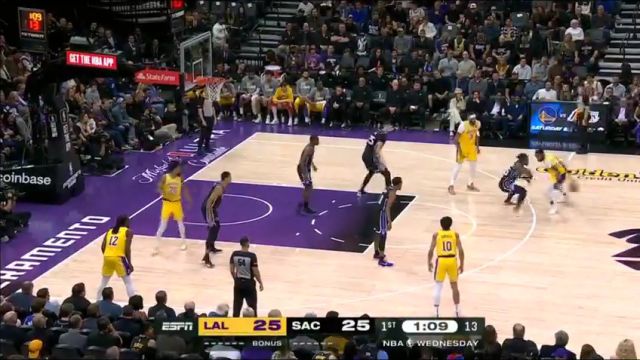 NBA常规赛：湖人vs国王二路直播间Big胖解说全场回放