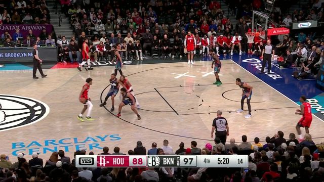 火箭104-106篮网 托马斯37分篮网队拒绝翻盘主场险胜火箭