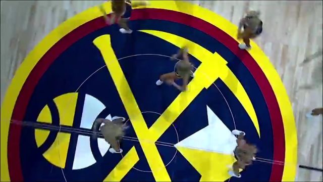 NBA常规赛：奇才vs掘金第3节英文原声回放