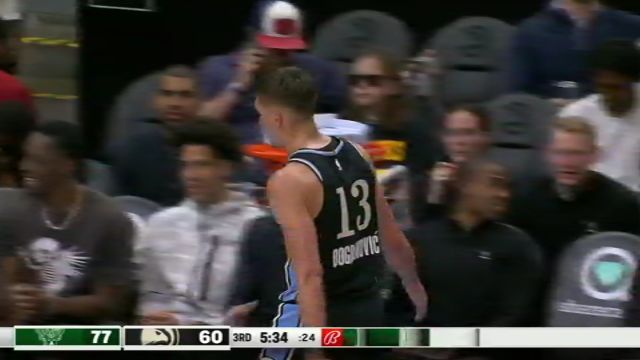 NBA常规赛：雄鹿vs老鹰英文原声全场回放