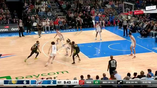 开场状态暴热 特纳先来暴扣再飚三分连取5分