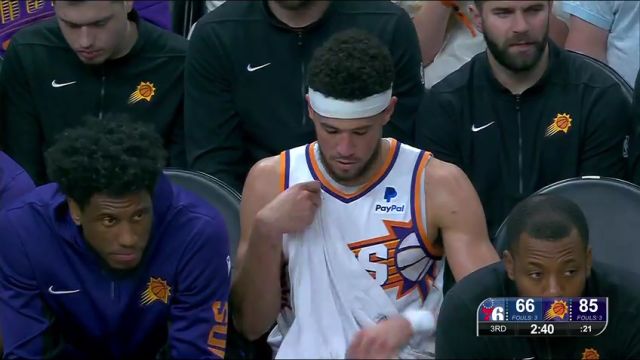 NBA常规赛：76人vs太阳英文原声全场回放
