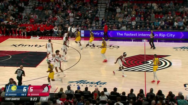 新的开始！西亚卡姆人缝急停跳投拿下步行者生涯首分