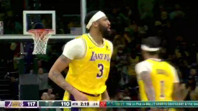 湖人vs黄蜂第4节中文解说回放