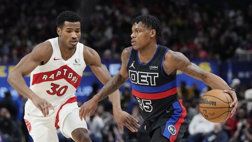 《NBA全场集锦》【原声】猛龙104-113活塞 杜伦24+23 活塞末节发力战胜猛龙