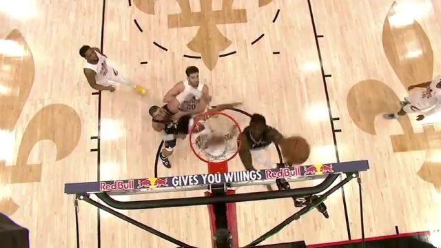 骑士vs鹈鹕第1节英文原声回放