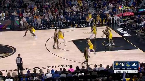 《金州勇士》NBA常规赛：步行者vs勇士第2节中文解说回放