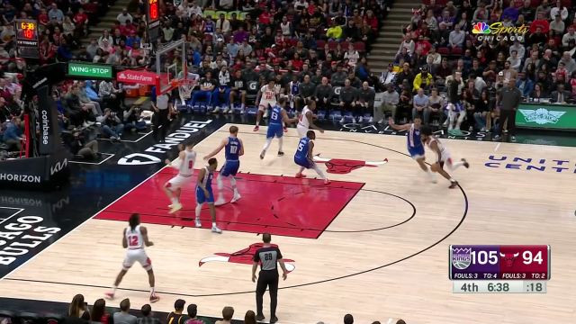 还没到该放弃的时候！ 公牛一波追分将分差追到仅剩4分