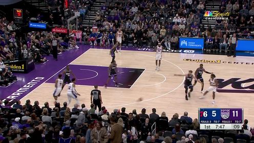 《NBA全场集锦》年轻无极限 福克斯抢断反击快速转换令人应接不暇
