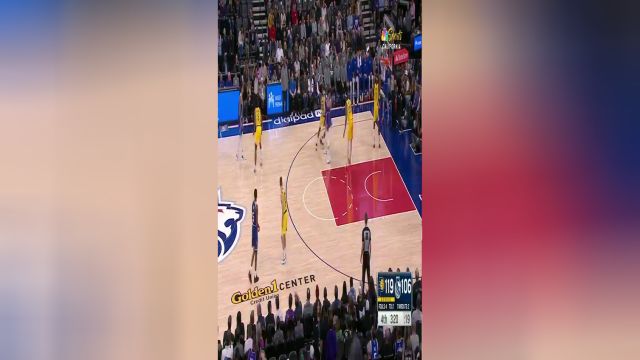 NBA常规赛：步行者vs国王英文原声全场回放