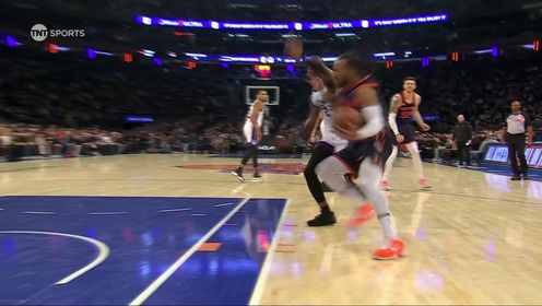 《NBA全场集锦》一切都显得恰到好处 哈滕击地妙传布伦森空切上篮