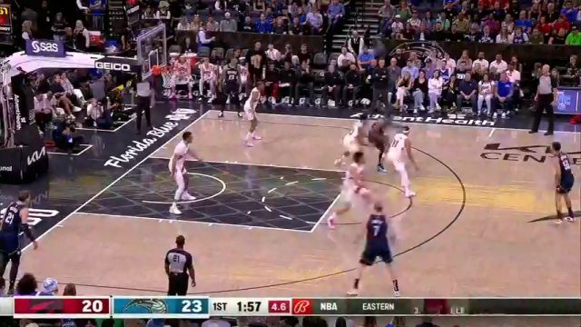 就你是状元啊 班凯罗1V3遭抢断由恩沃拉完成暴扣终结