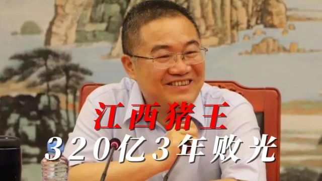 江西猪王林印孙,320亿家产3年败光,公司还一度负债348亿