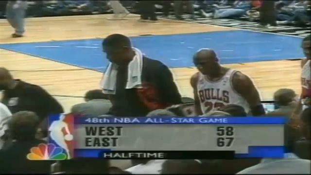 1998年NBA全明星赛 乔丹单挑科比