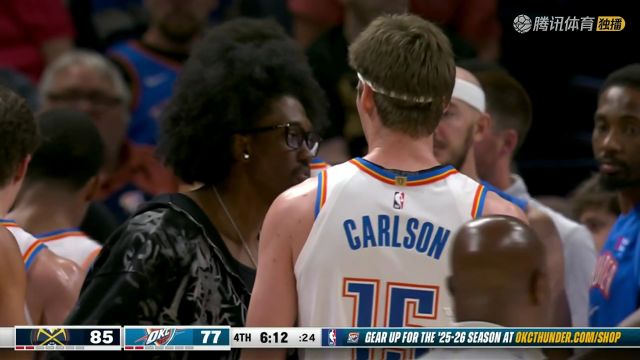 NBA季前赛：掘金vs雷霆中文解说全场回放