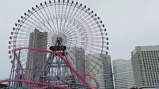 日本横滨第一视角.看看街道有什么跟国内不一样的?大街很整洁.