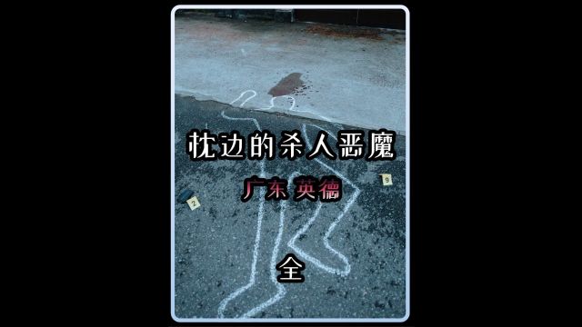 广东凶案:枕边的杀人恶魔 1