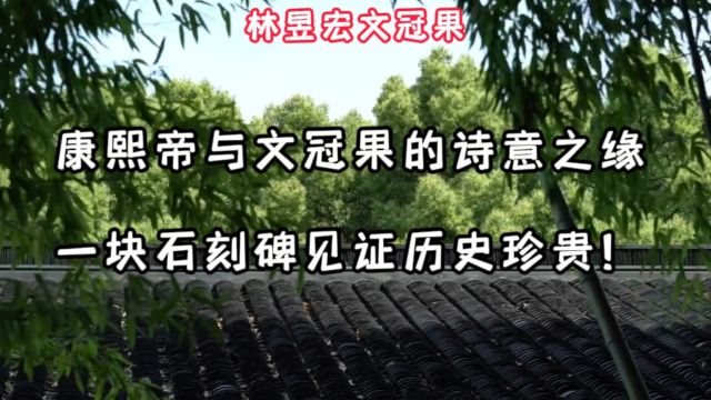 康熙帝与文冠果的诗意之缘,一块石刻碑见证历史珍贵!