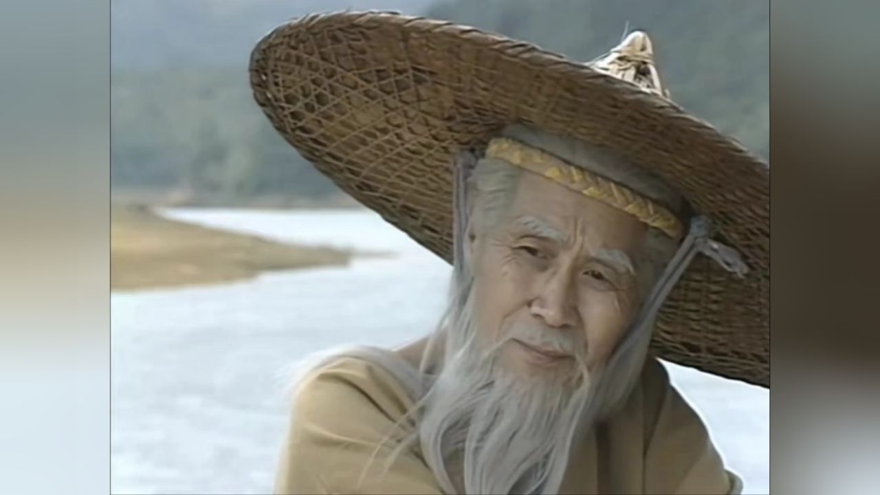 那些饰演仙风道骨角色如真神降临【2】姜子牙-饰演者-蓝天野