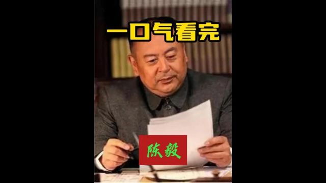 一口气看完十大元帅陈毅1