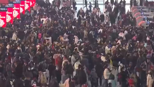 陕西:今天西安北站预计发送旅客13.9万人次