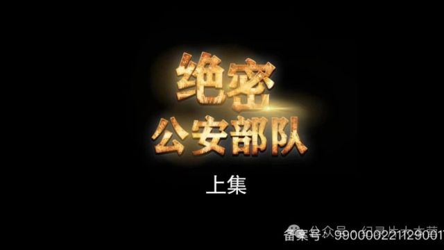 人民军队兵种纪录片《绝密公安部队》2集(全)